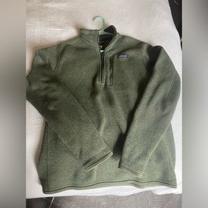 Patagonia better sweater green